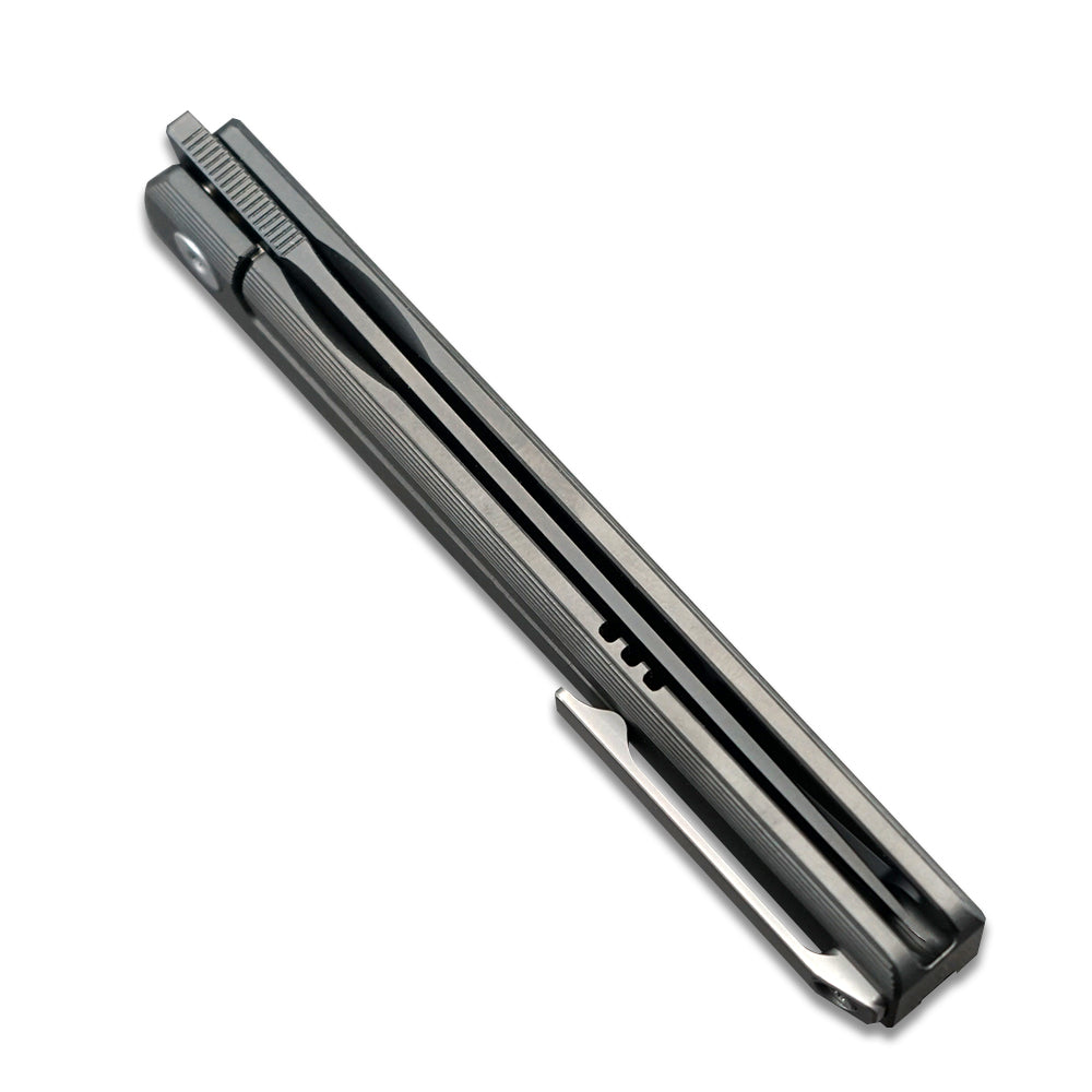 “墨”(MK-28) Tiguass Design M390 Blade Semi-Integrated Titanium Alloy Handle TiN/DLC Shipped In October 2025