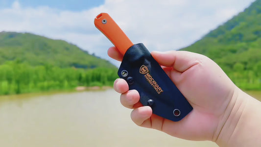 Mocenary MK-31 M390 Blade Small Fixed Blade Knife G10 Handle Kydex Sheath